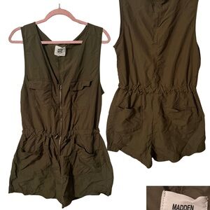 Madden NYC Olive Green Jumpsuit